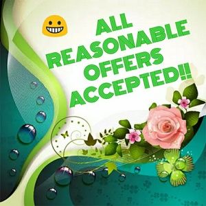 All Reasonable Offers Accepted